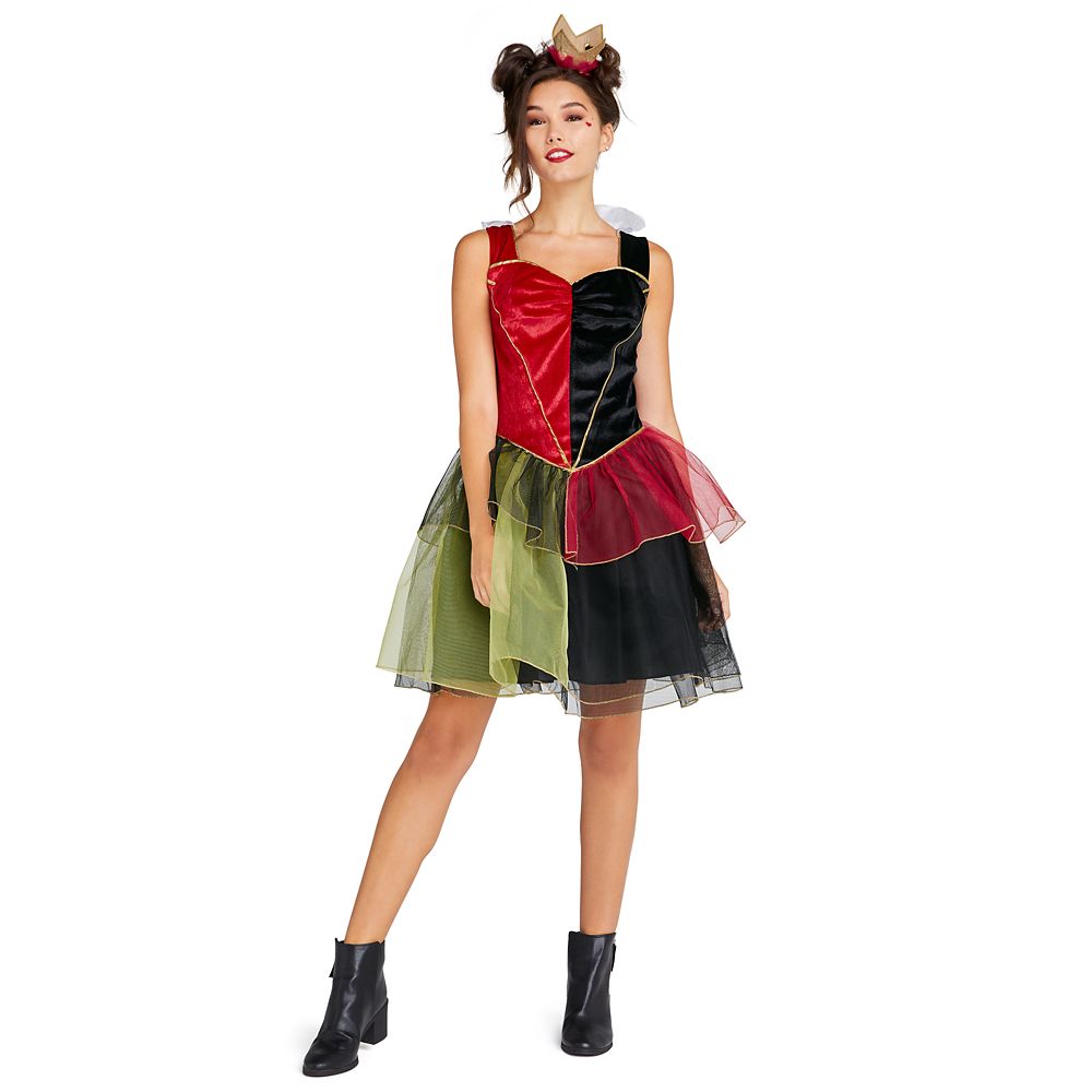 Queen of Hearts Costume with Tutu for Adults – Alice in Wonderland