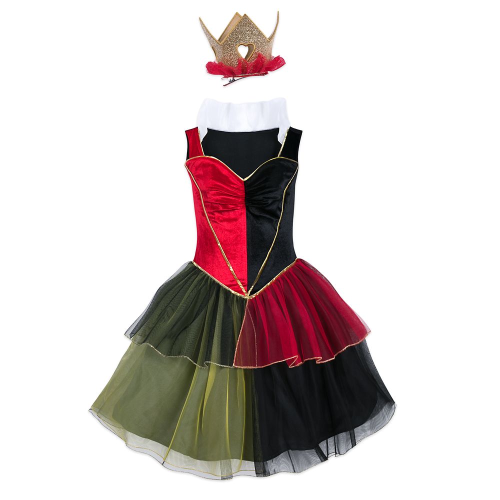 Queen of Hearts Costume with Tutu for Adults – Alice in Wonderland