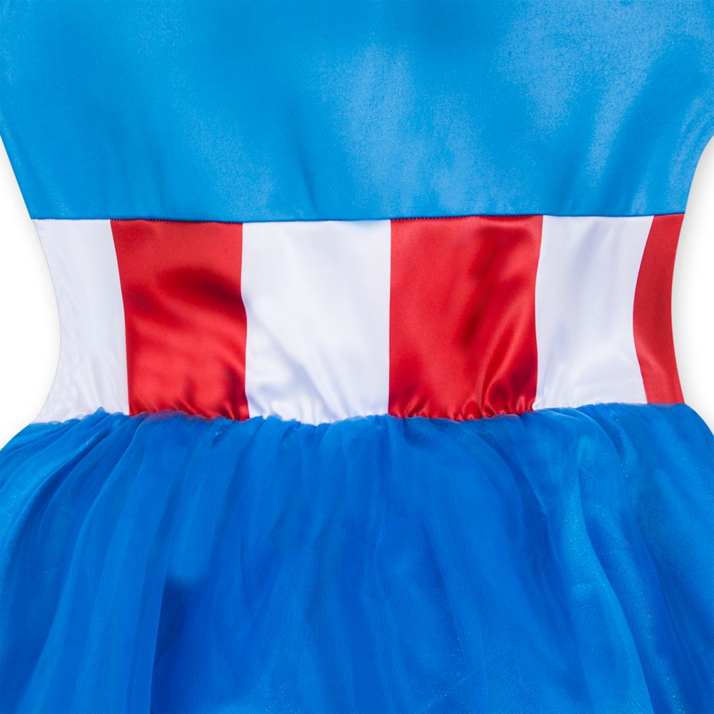 Captain America Tutu Dress Costume for Adults