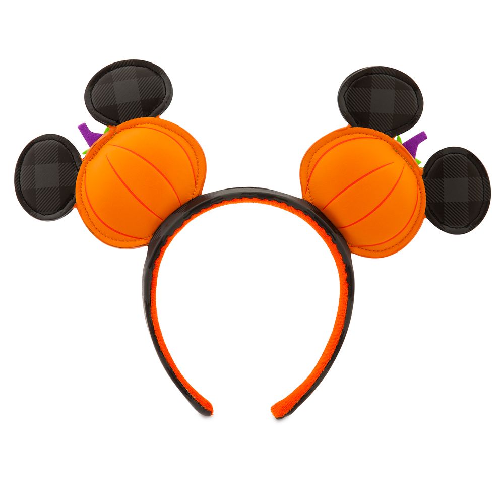 Mickey Mouse Jack-o'-Lantern Ear Headband