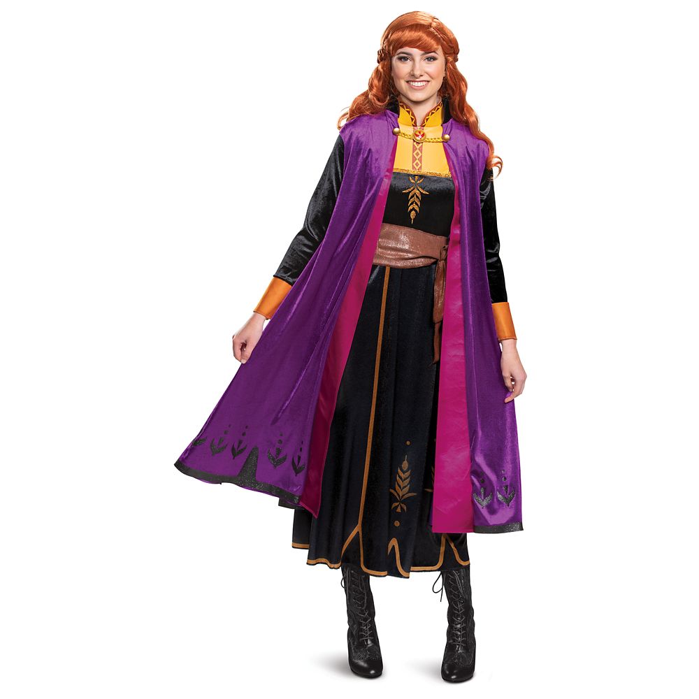 Multi Medium Disguise Women's Anna Traveling Deluxe Adult Costume