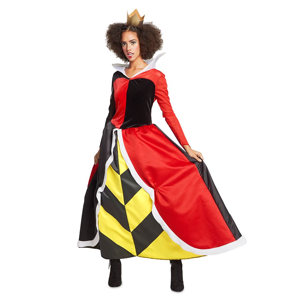 Queen of Hearts Deluxe Costume for Adults by Disguise – Alice in Wonderland