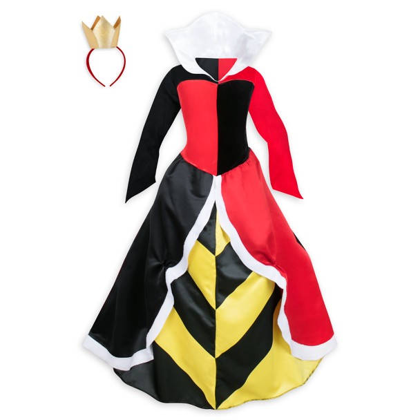 Queen of Hearts Deluxe Costume for Adults by Disguise – Alice in Wonderland