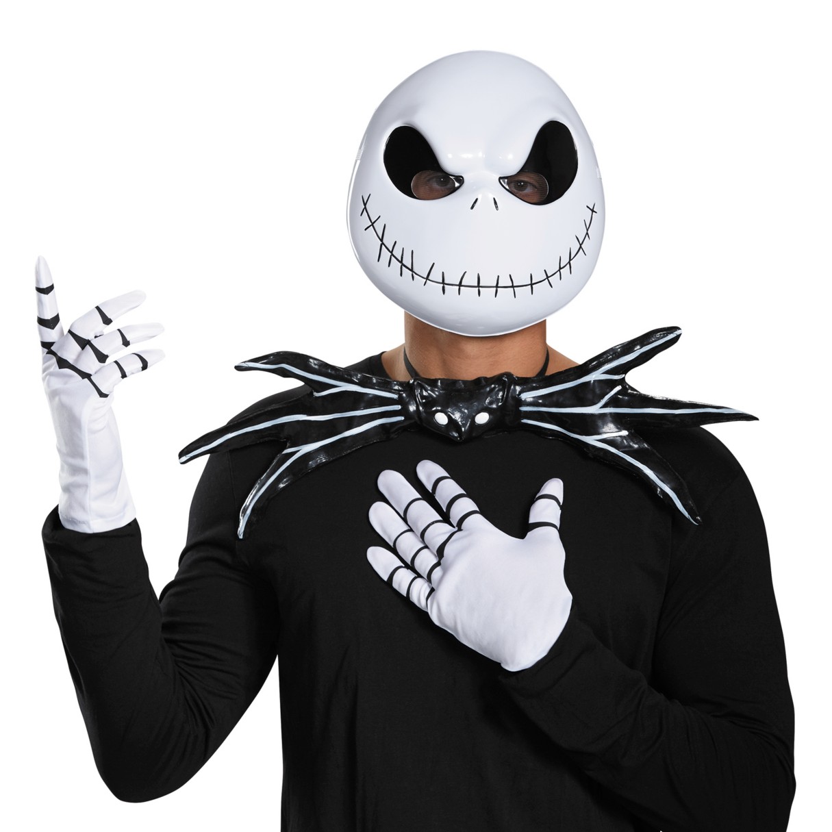 Jack Skellington Costume Accessories Kit for Adults by Disguise - The Nightmare Before Christmas