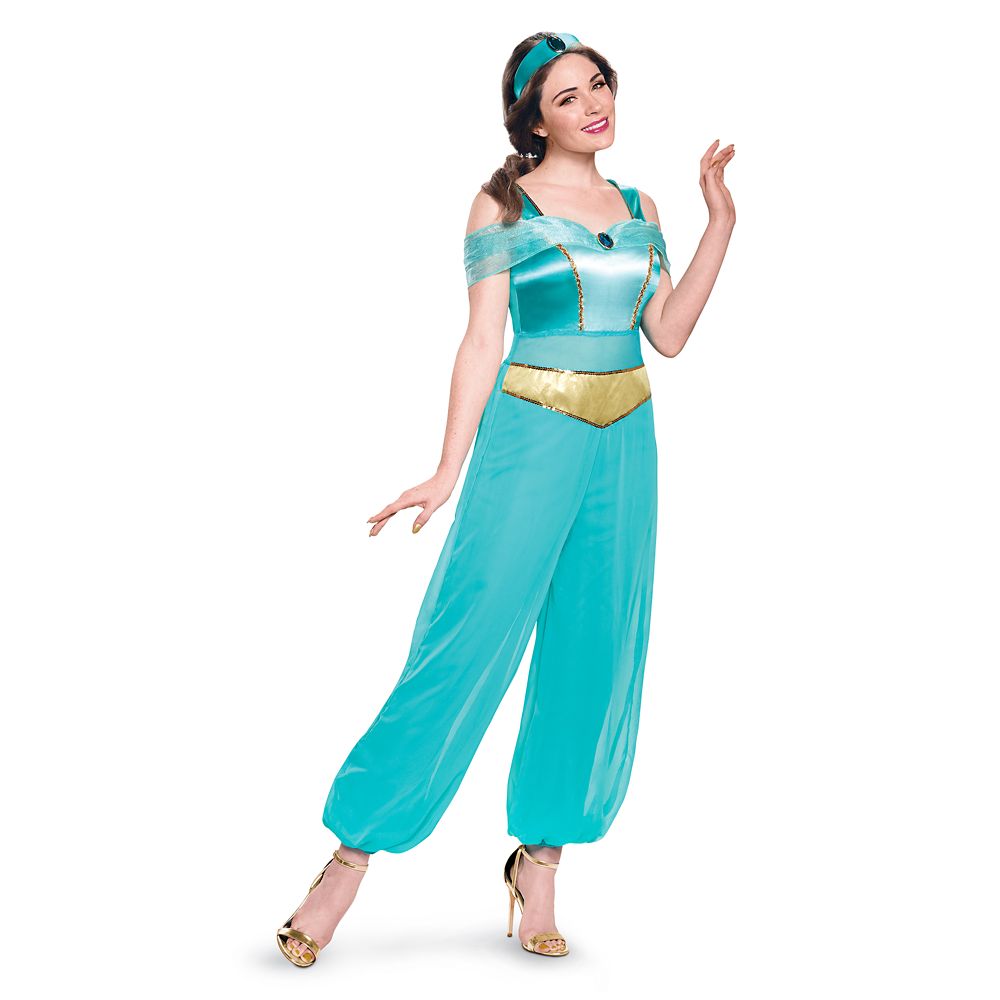 Jasmine Deluxe Costume for Adults by Disguise – Aladdin now out for purchase