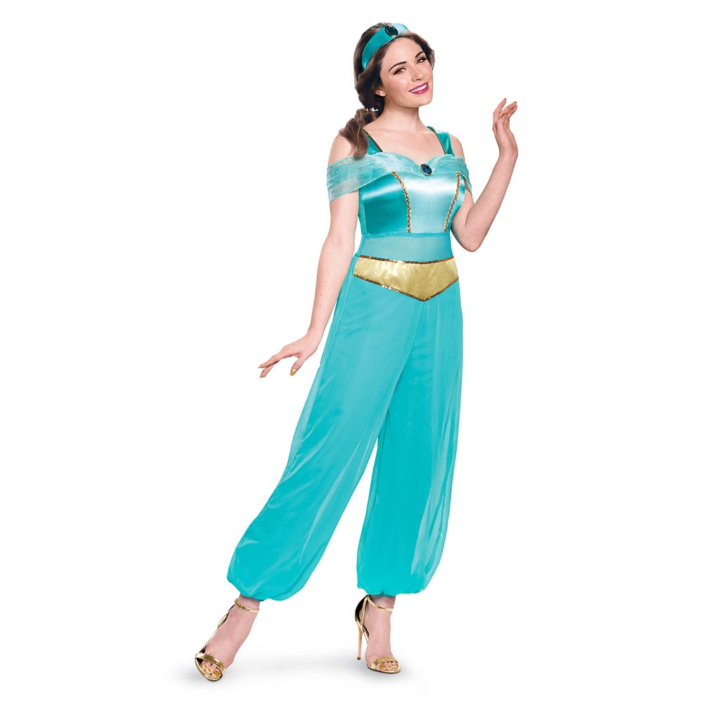 Jasmine Deluxe Costume for Adults by Disguise – Aladdin