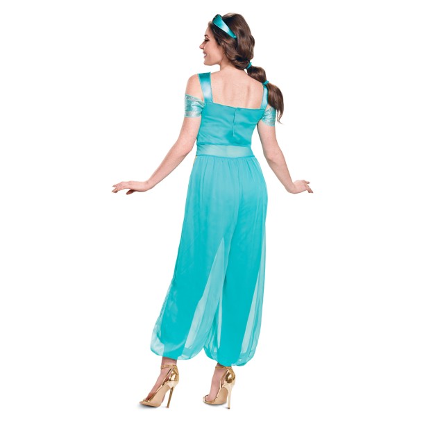Jasmine Deluxe Costume for Adults by Disguise – Aladdin