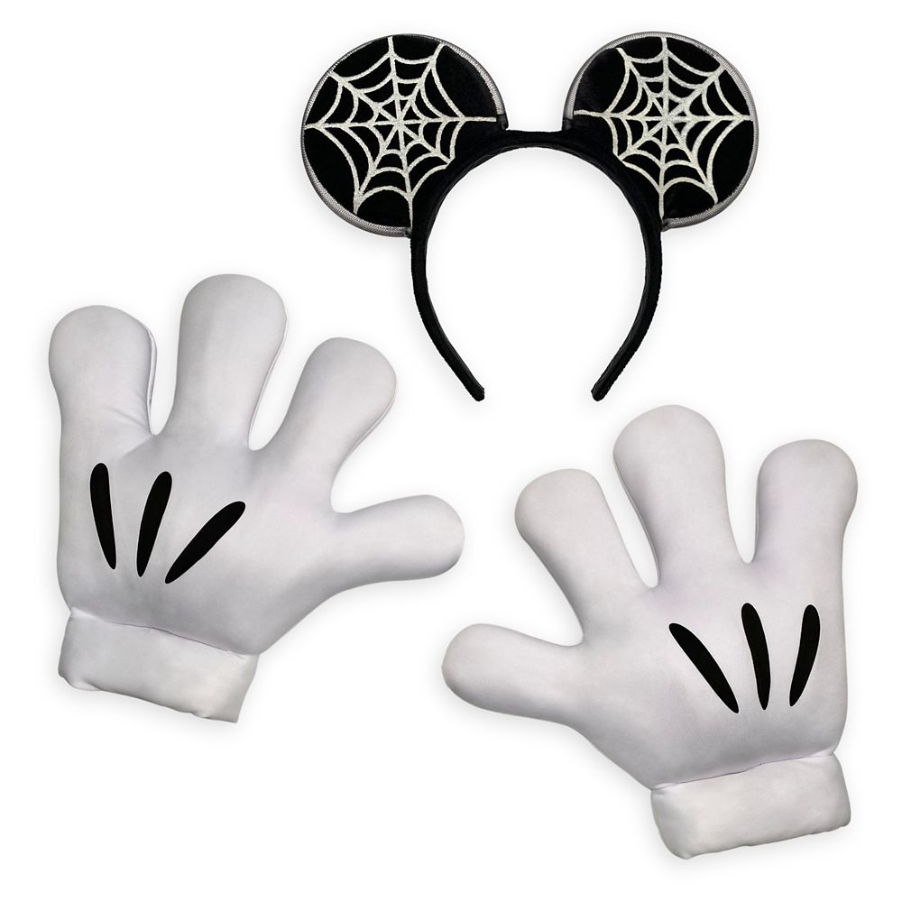 Mickey Mouse Light-Up Skeleton Costume Accessory Set for Adults now out