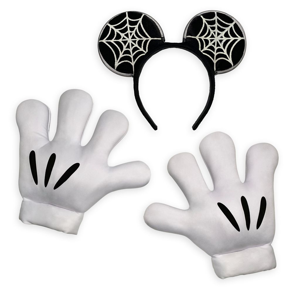 Mickey Mouse Light-Up Skeleton Costume Accessory Set for Adults is now available