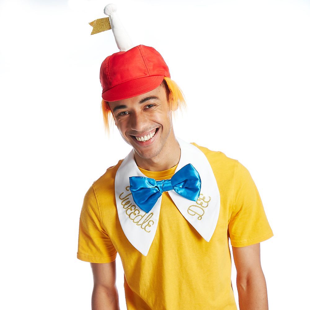 Tweedledee or Tweedledum Costume Accessory Set for Adults – Alice in Wonderland