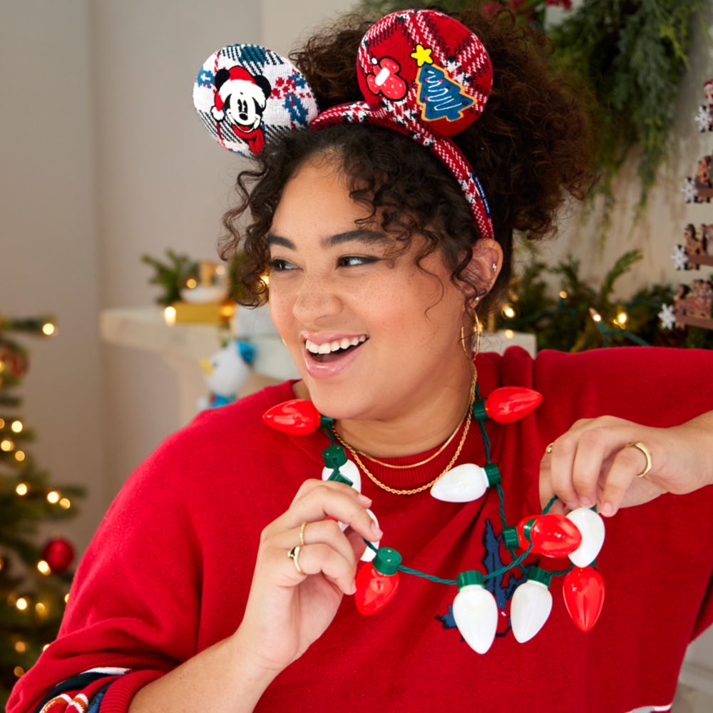 Mickey Mouse Holiday Sweater Ear Headband