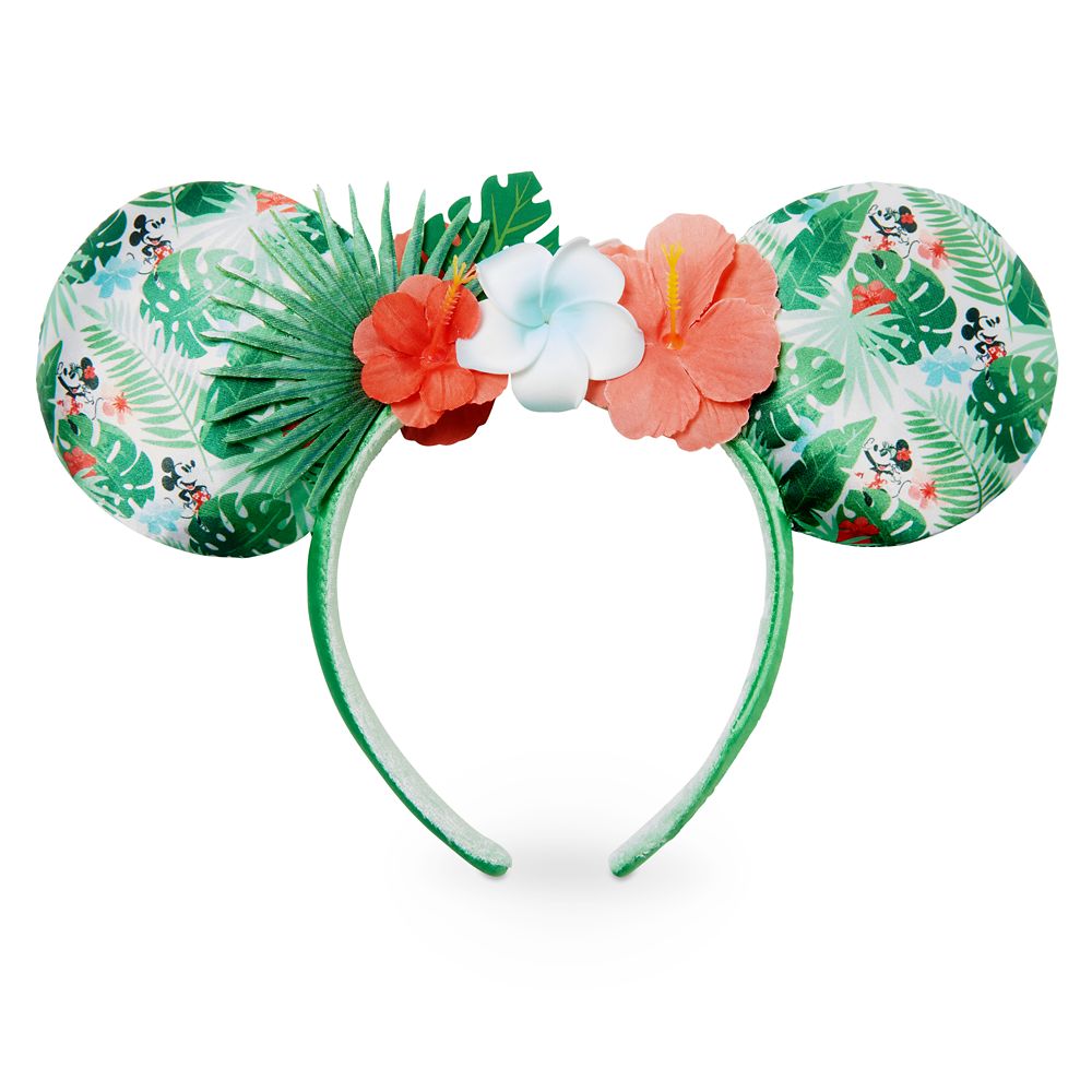 Mickey and Minnie Mouse Tropical Ear Headband
