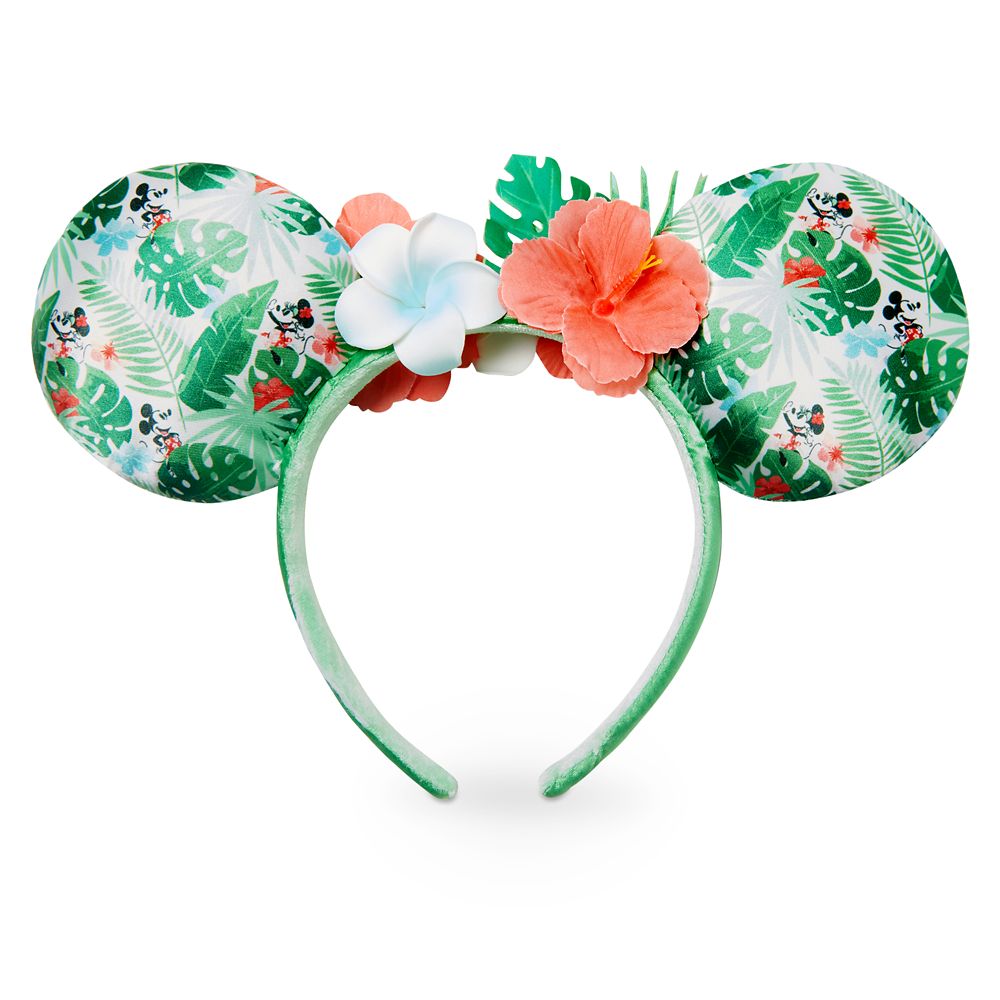 Mickey and Minnie Mouse Tropical Ear Headband