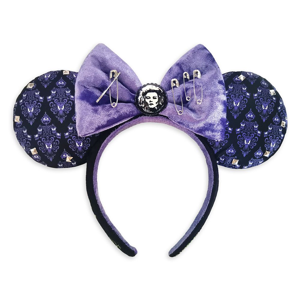 The Haunted Mansion Minnie Mouse Ear Headband for Adults