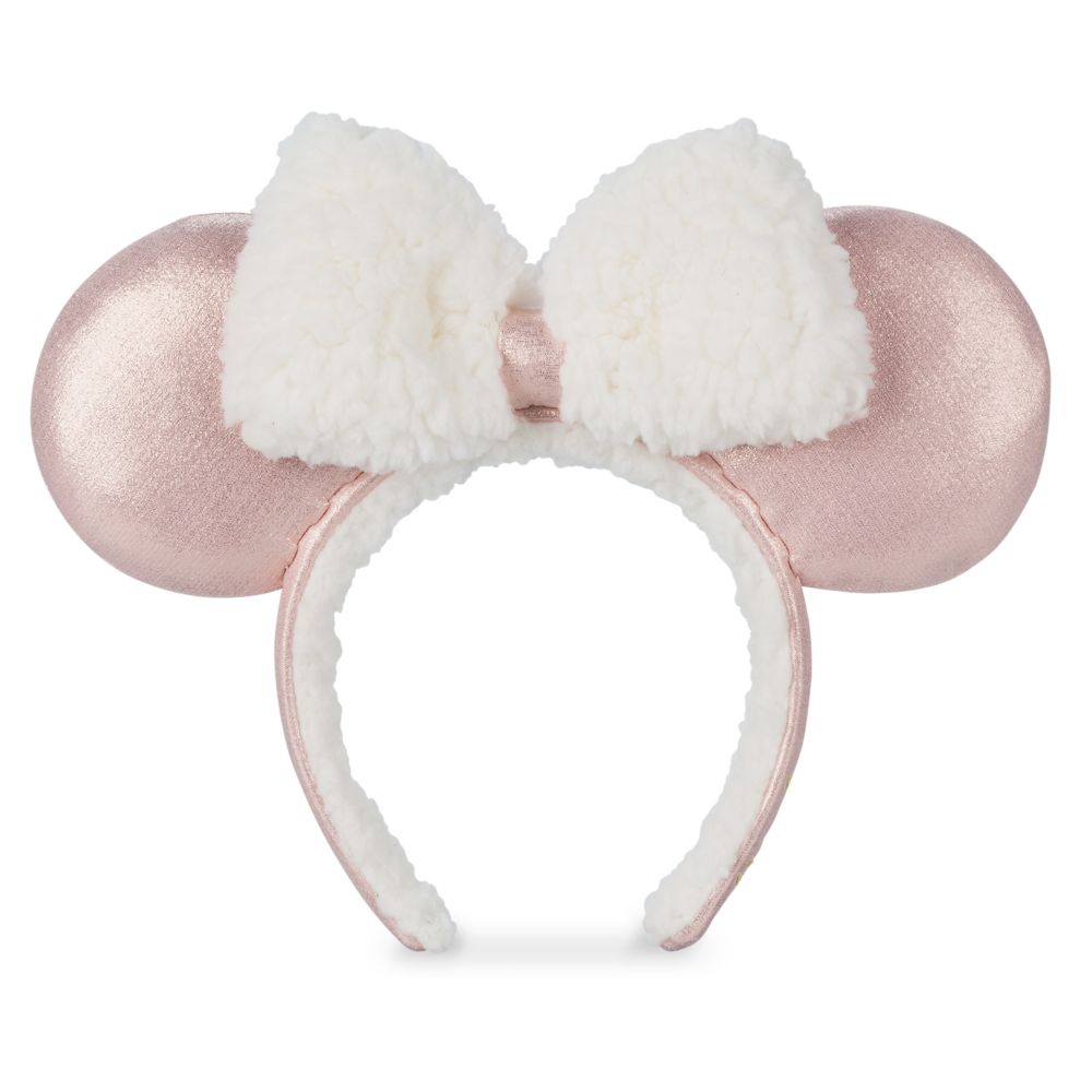 Minnie Mouse Sherpa Winter Ear Headband now available