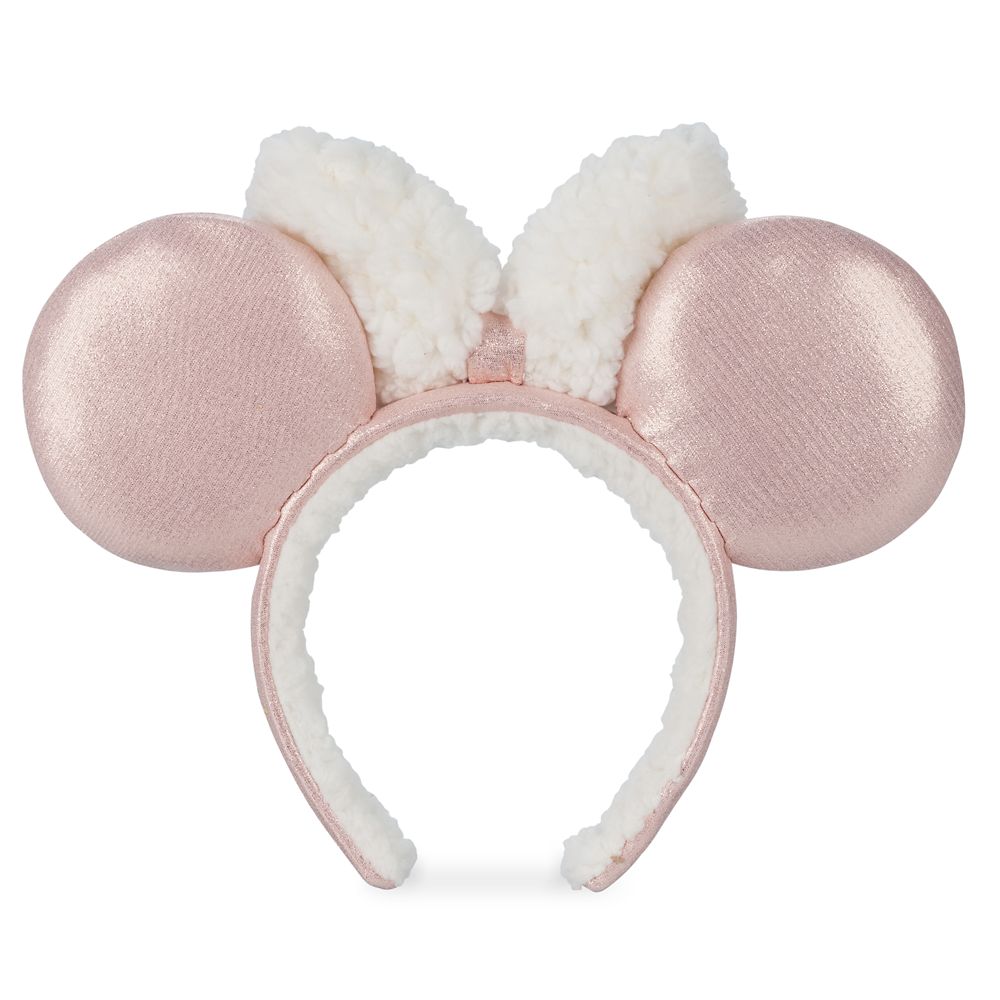 Minnie Mouse Sherpa Winter Ear Headband