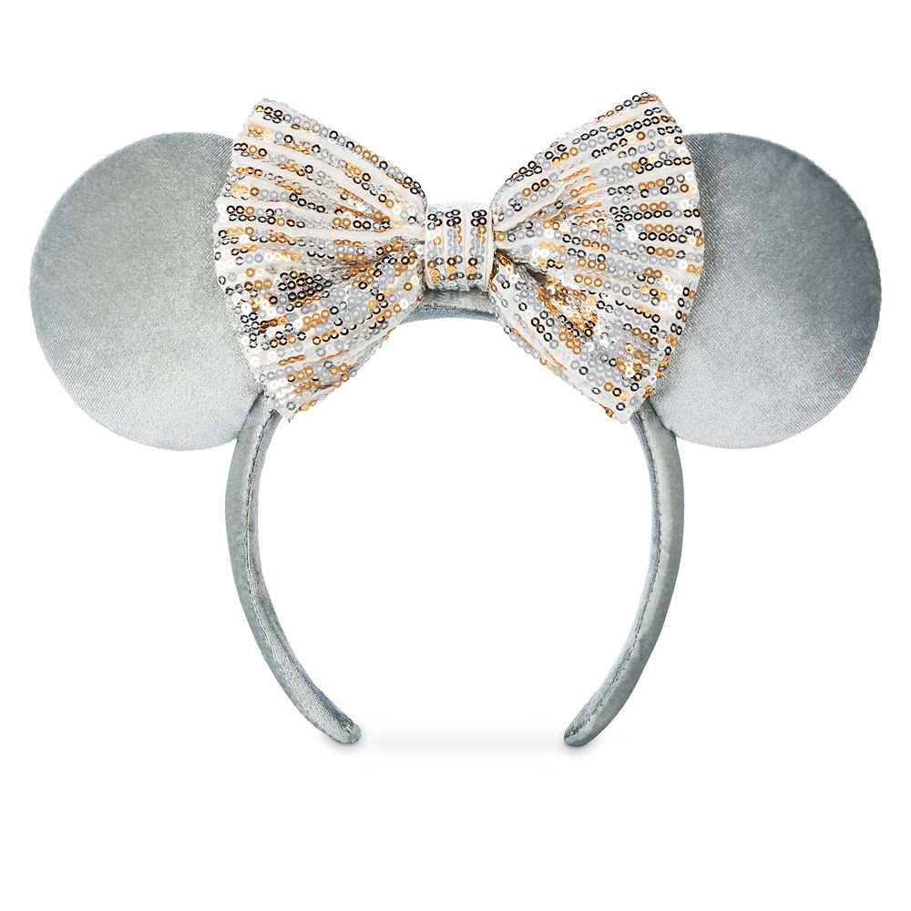 Minnie Mouse Ear Headband for Adults – Winter Frost