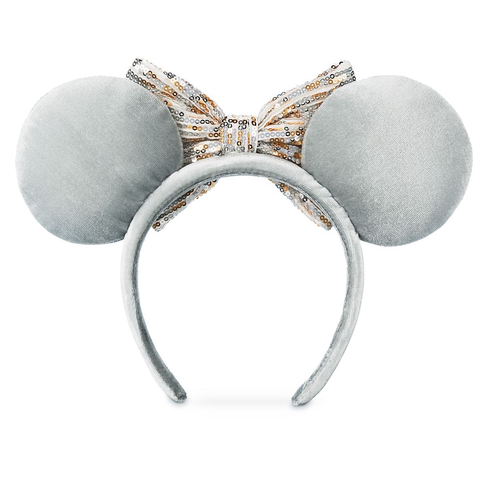 Minnie Mouse Ear Headband for Adults – Winter Frost