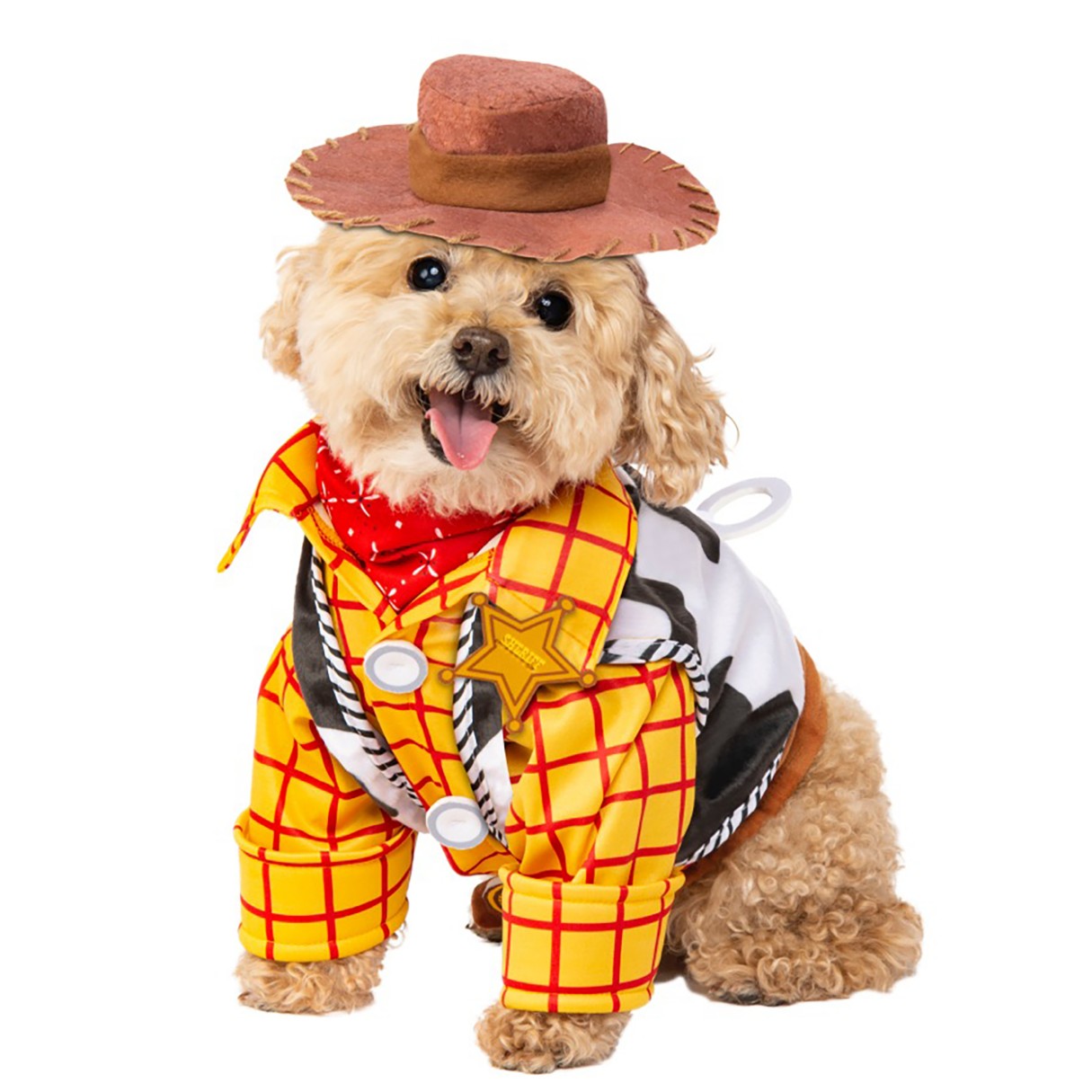 Woody Pet Costume by Rubies – Toy Story