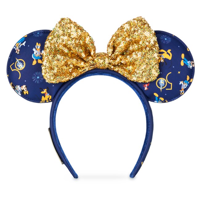 Walt Disney World 50th Anniversary Minnie Mouse Headband by Loungefly for Adults