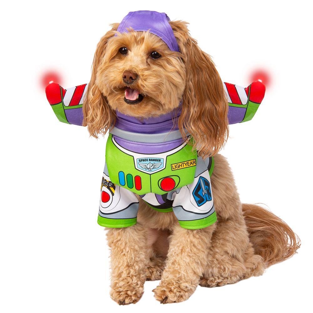 Buzz Lightyear Light-Up Pet Costume by Rubie's – Toy Story