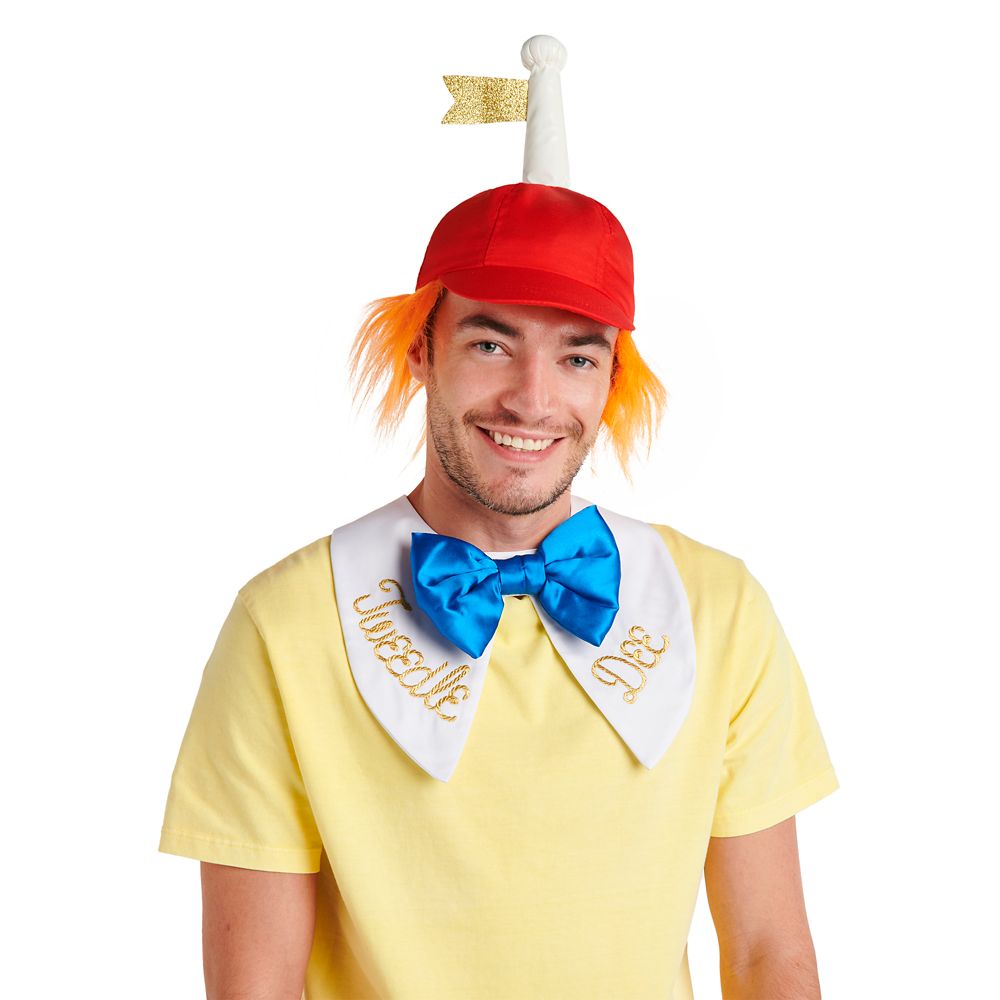 Tweedledee or Tweedledum Costume Accessory Set for Adults – Alice in Wonderland