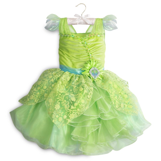 Tinkerbell Dress Costume Girls Size 3 4 Disney Store Authentic Peter Pan 