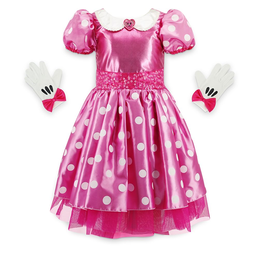 minnie mouse pink dress costume