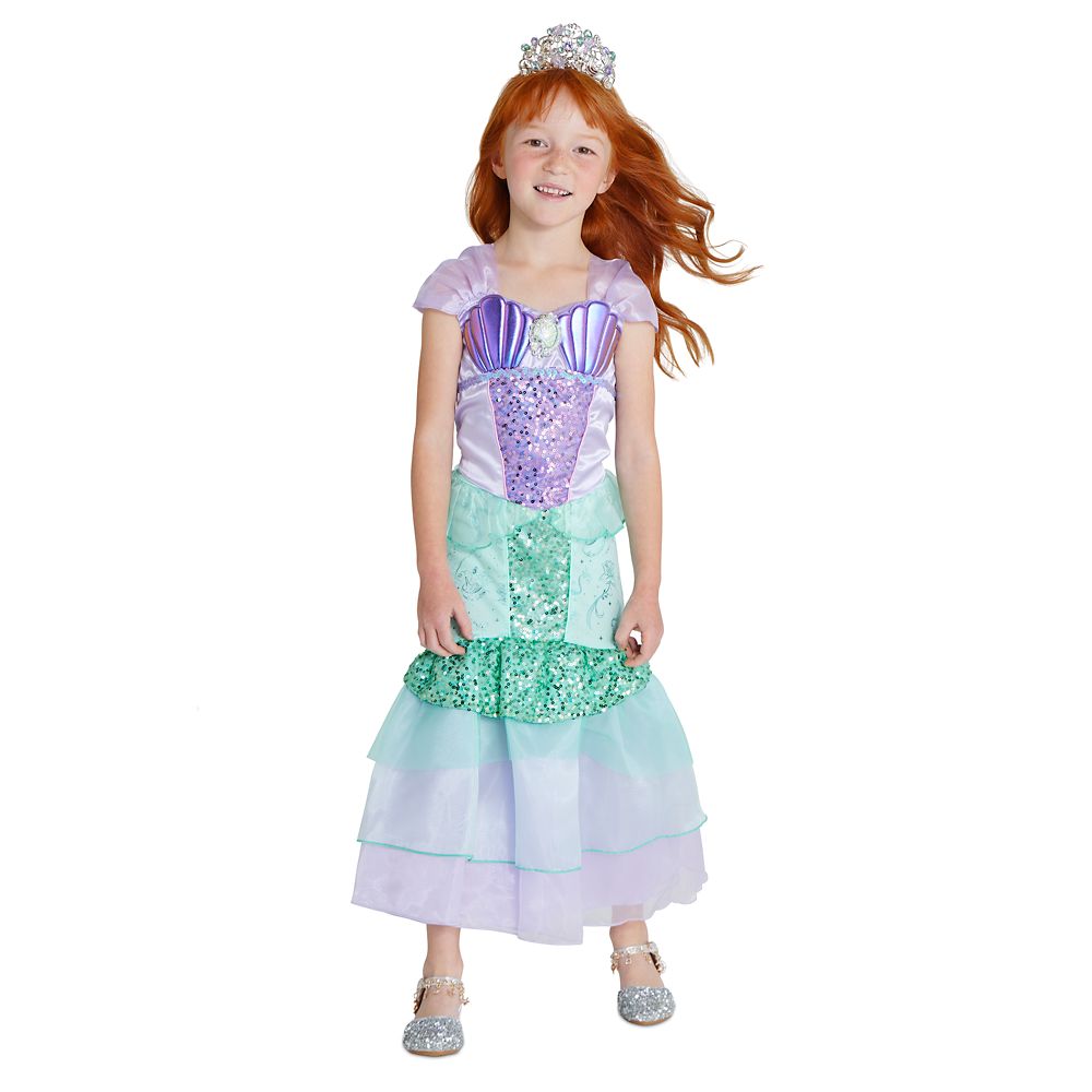 DS Disney Store Costume Ariel Sirenetta Principessa Bambina Bimba Baby  Carnevale 6-12 Mesi : .it: Giochi e giocattoli