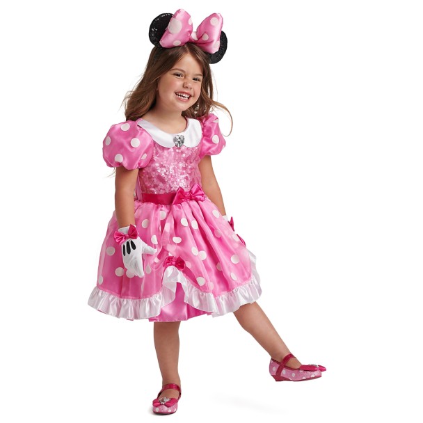 Minnie Mouse Costume for Kids – Pink | shopDisney
