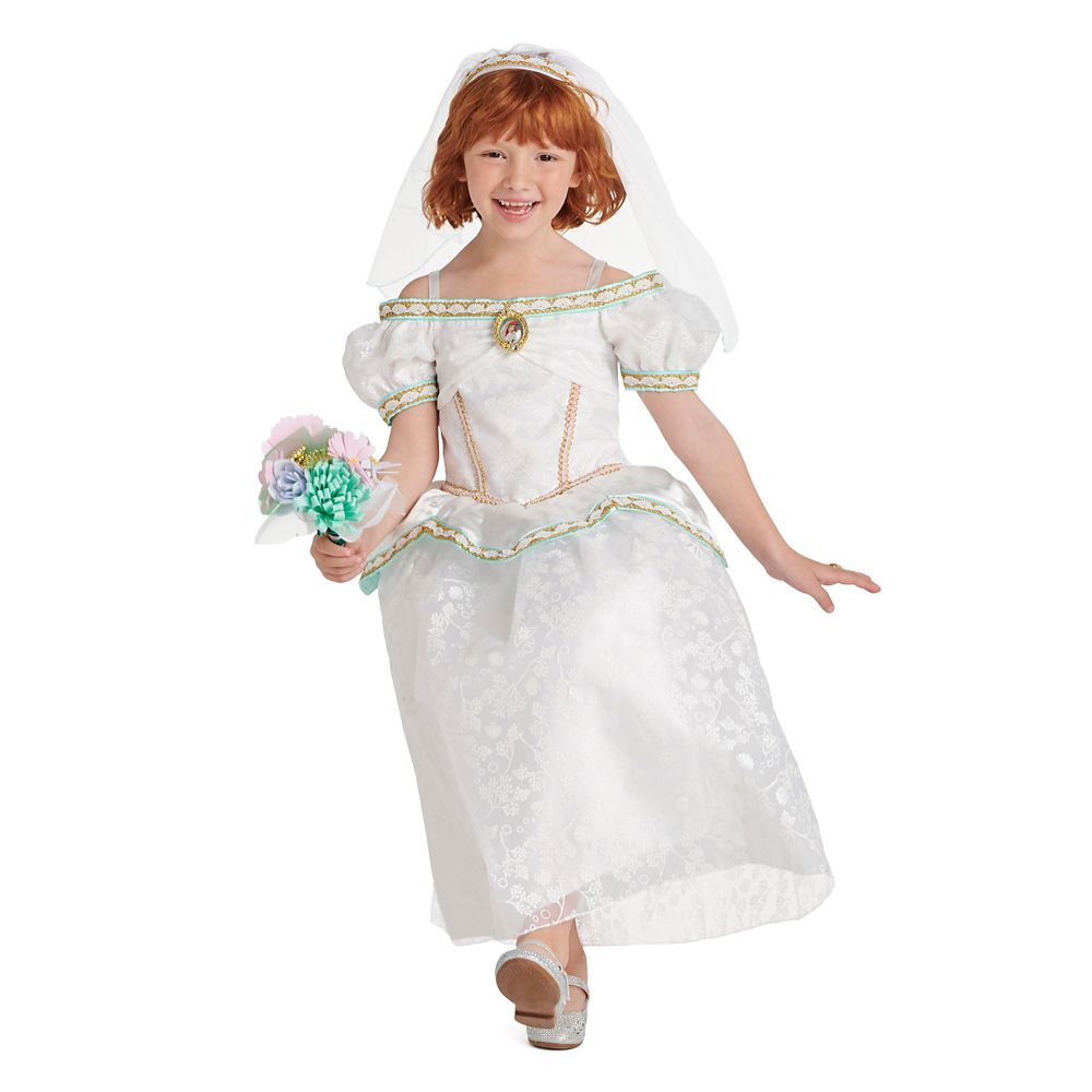 disney ariel wedding dress doll