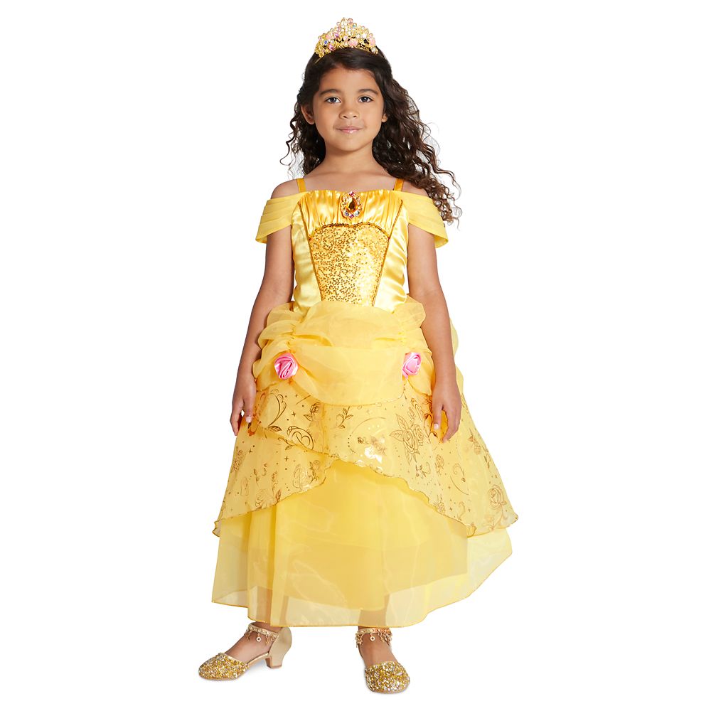 Beauty and the Beast Belle Blue Costume Dress for Kids