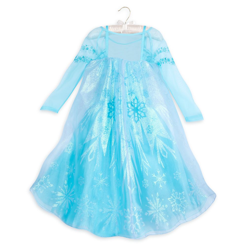 NEUF Disney Store Frozen Princess Queen Elsa Deluxe Edition costume Robe Robe 