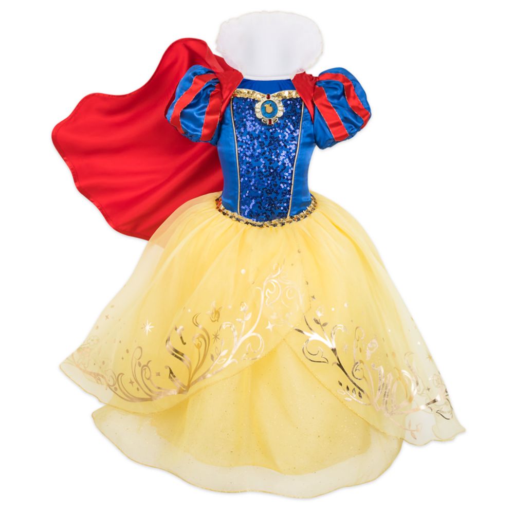 snow white yellow dress