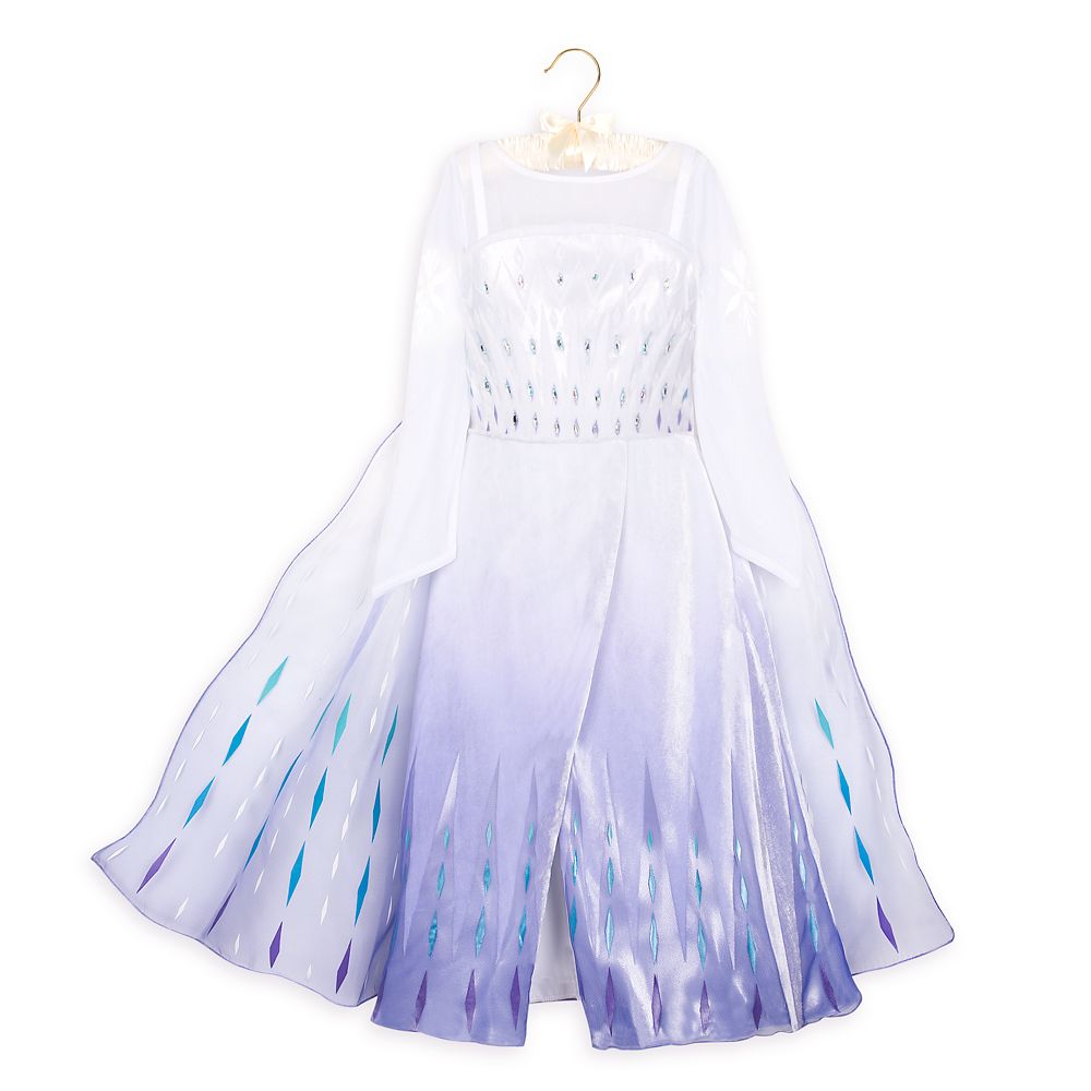 Snow Queen Elsa Deluxe Costume for Kids – Frozen 2