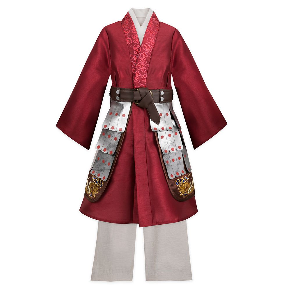 Mulan Deluxe Costume for Kids – Live Action Film