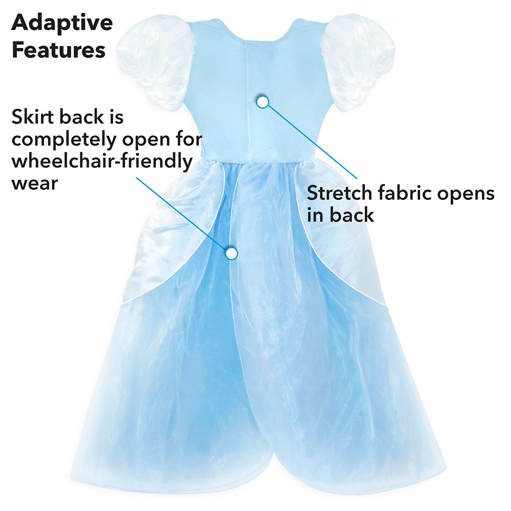 Cinderella Adaptive Costume for Kids