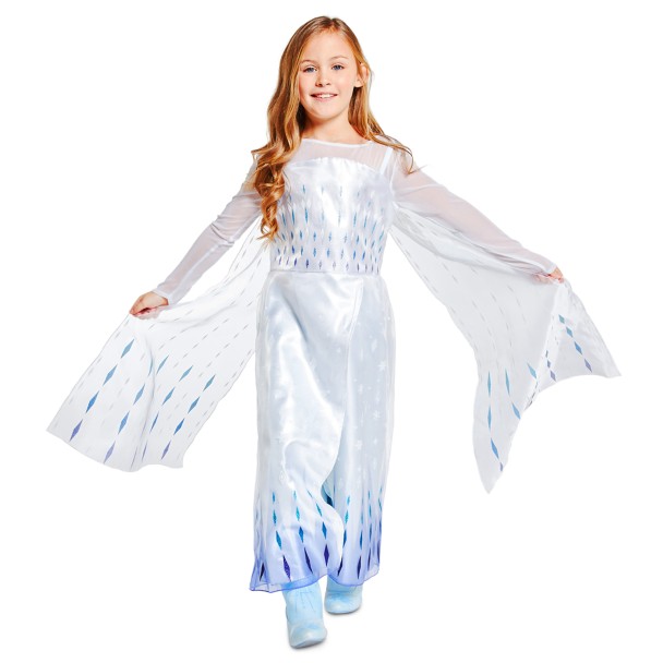 NEW Disney Store Princess Elsa Frozen Child Costume 13 Year Girl Halloween 