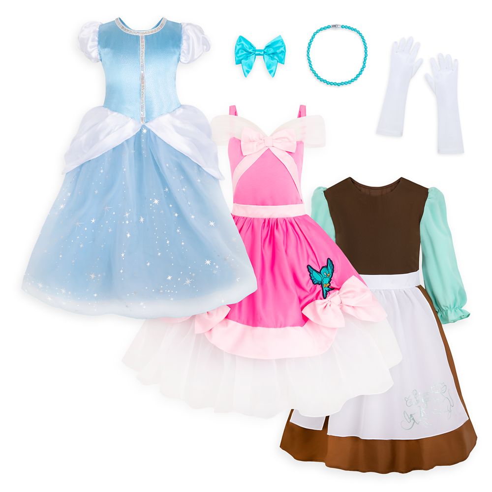 Party City Kids' Transforming Cinderella Costume