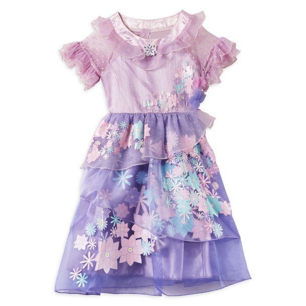 Robe de Princesse Disney Encanto Isabela pour Bébé Fille, Costumes