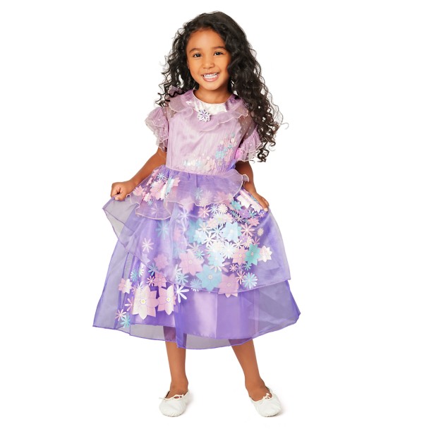 Disney Encanto Isabella Princess Dresses Enfants Halloween Party