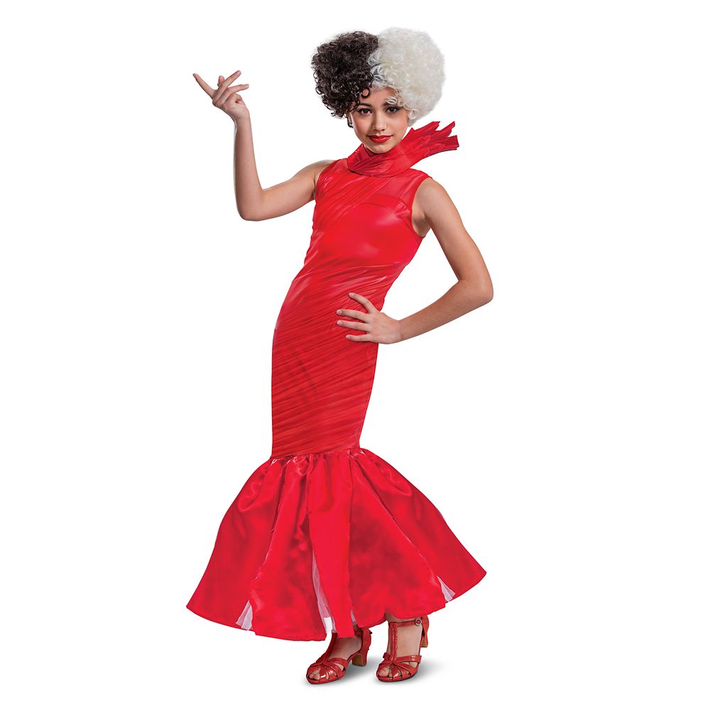 Cruella Red Dress Costume for Tweens by Disguise &ndash; Live Action