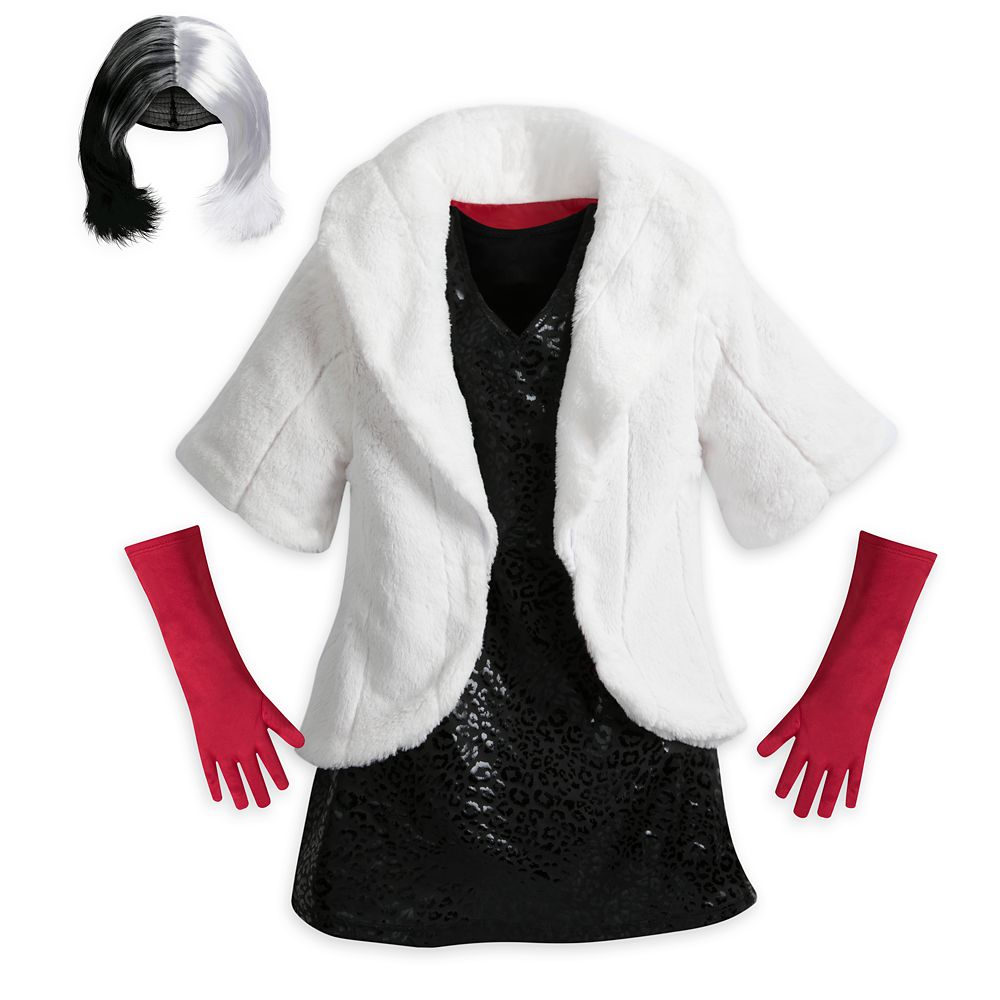 Cruella De Vil Costume for Kids – 101 Dalmatians