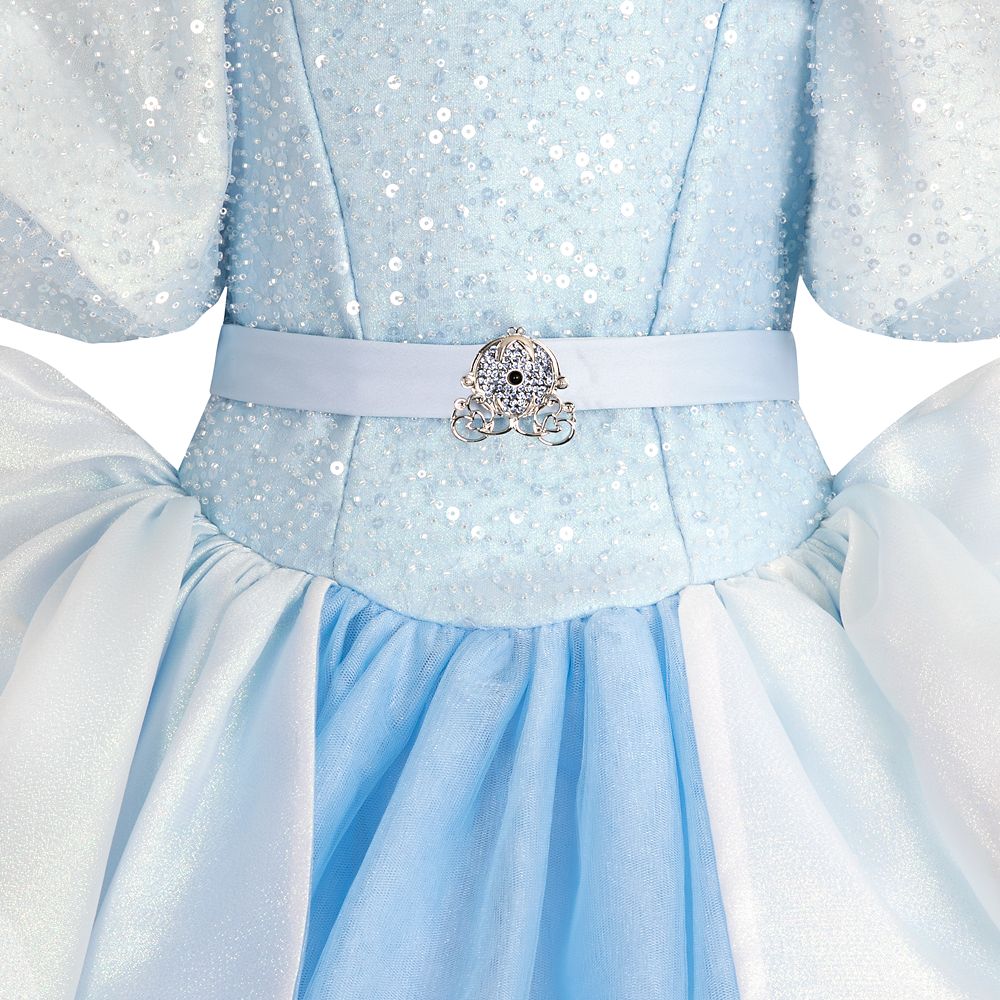 Cinderella Light-Up Costume for Kids with Interactive Light-Up Wand and Tiara by A Leading Role