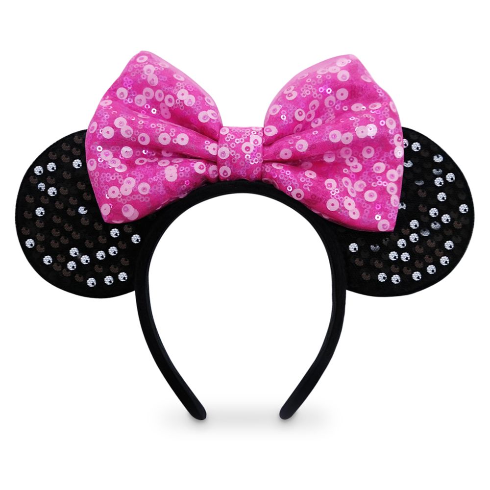 Minnie Mouse Ear Headband for Kids – Pink