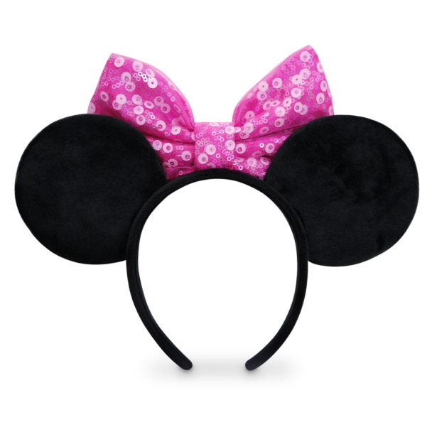 Minnie Mouse Ear Headband for Kids – Pink