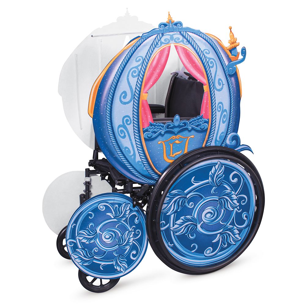 Cinderella Coach Wheelchair Cover Set by Disguise