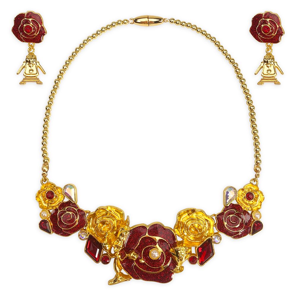 Belle Costume Jewelry Set for Kids – Beauty and the Beast