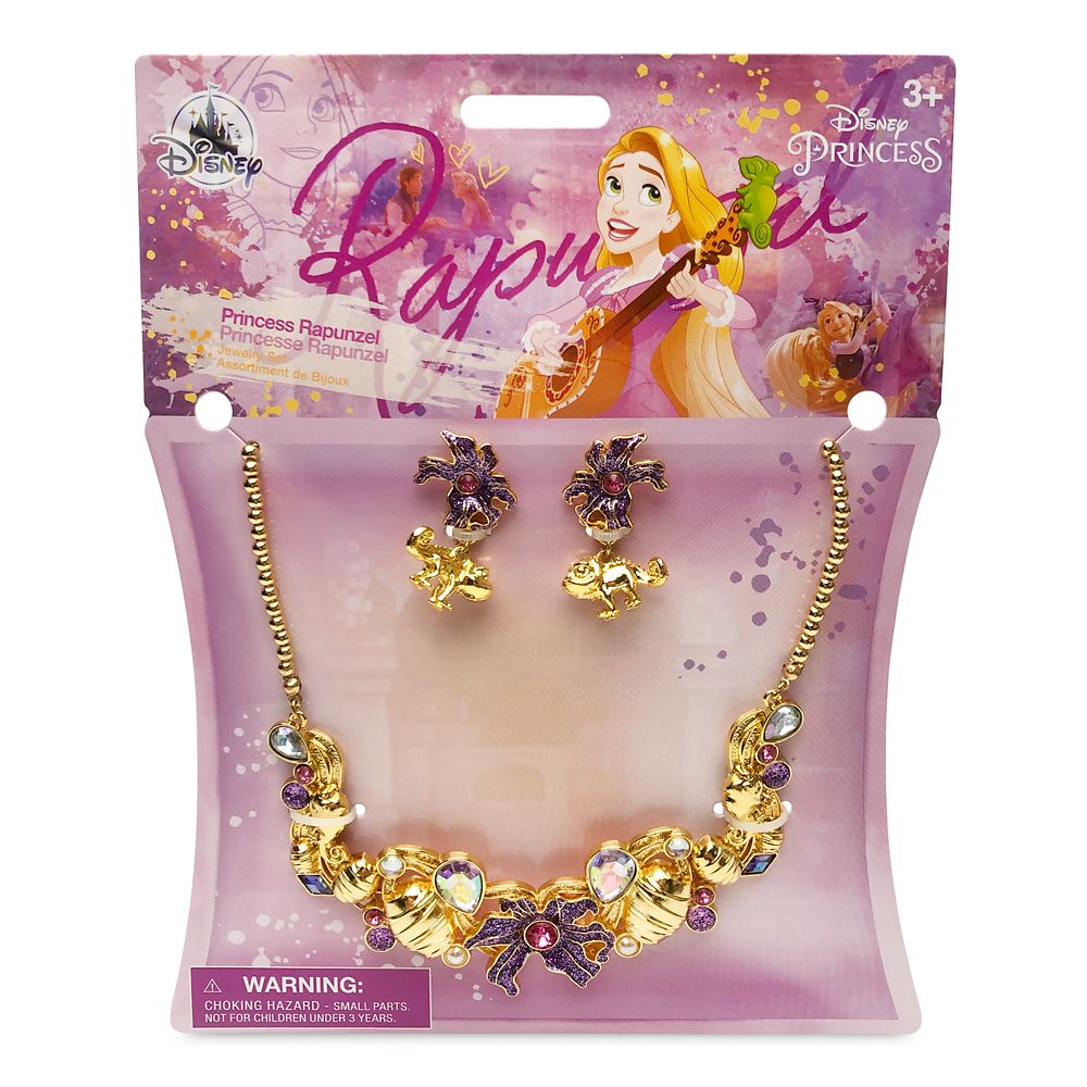 Rapunzel Costume Jewelry Set for Kids – Tangled