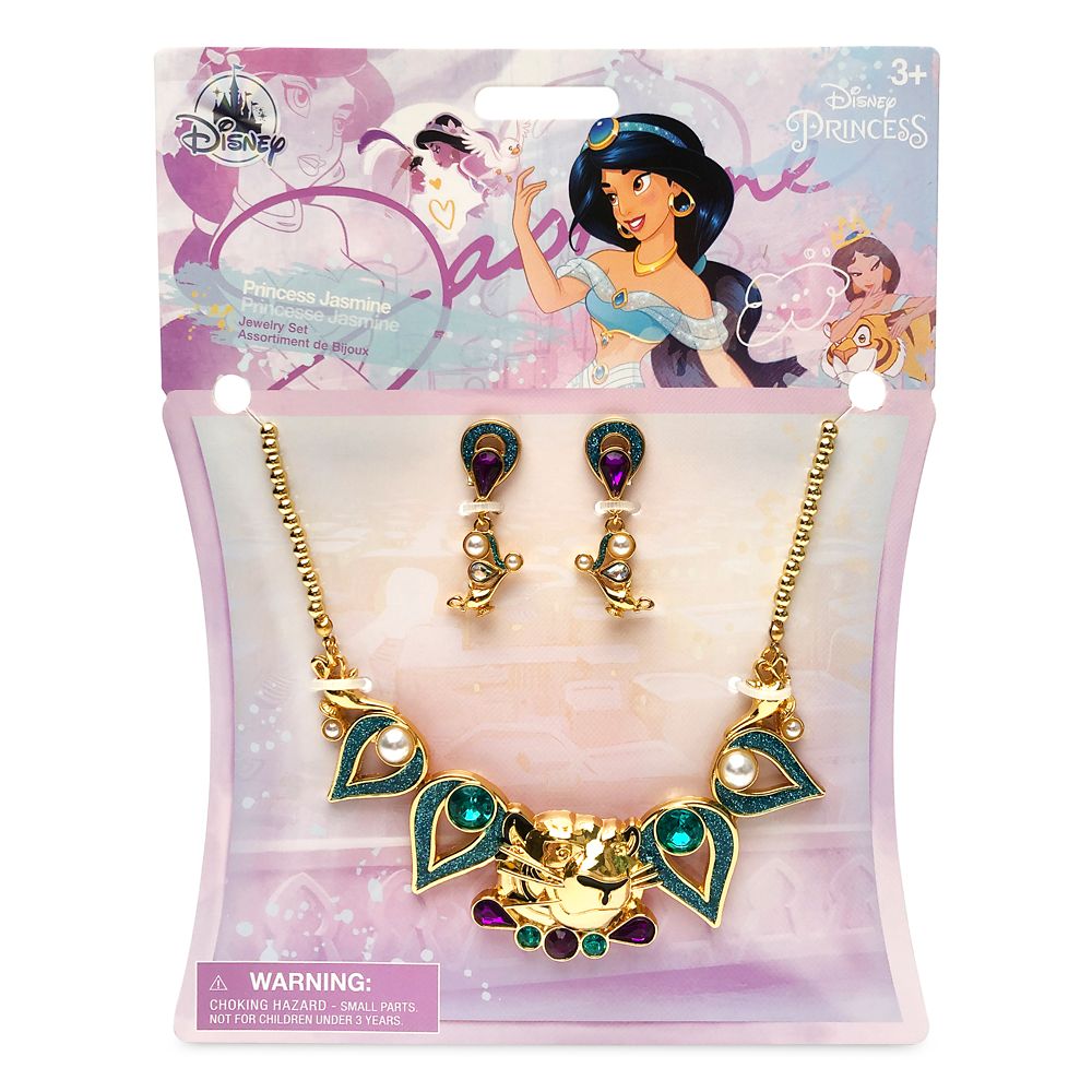 Jasmine Costume Jewelry Set for Kids – Aladdin